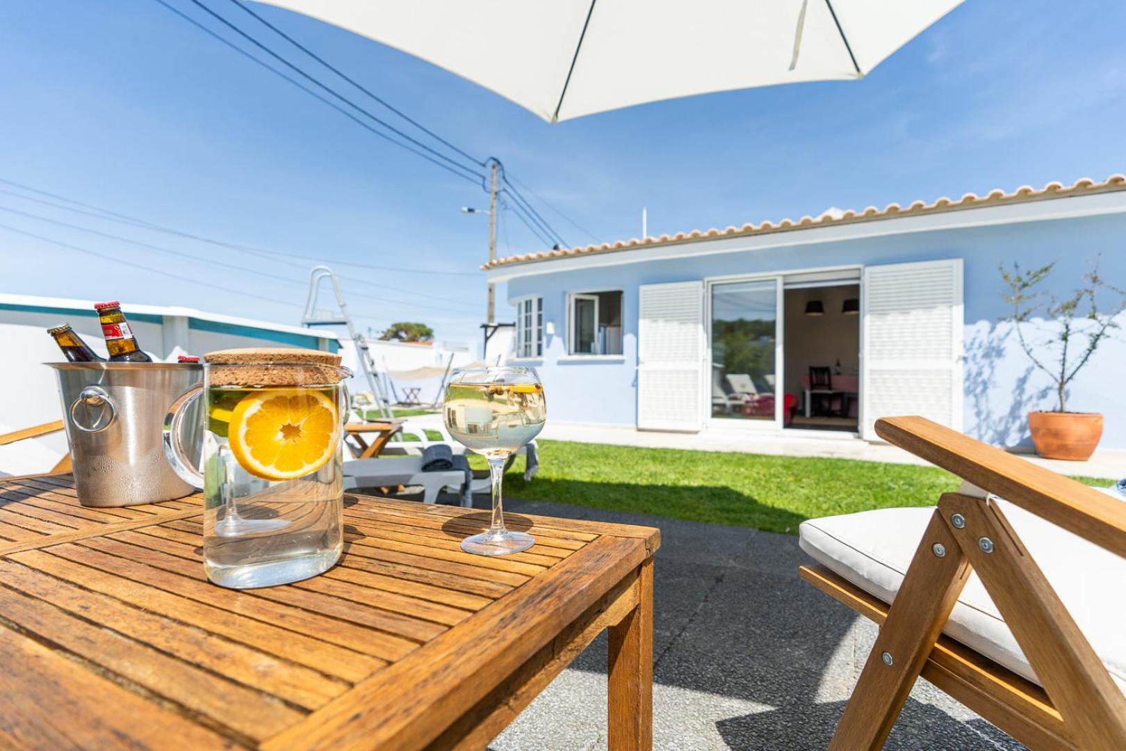 Moradia Familiar Piscina 5Min Praia By Host-Point Шарнека Экстерьер фото